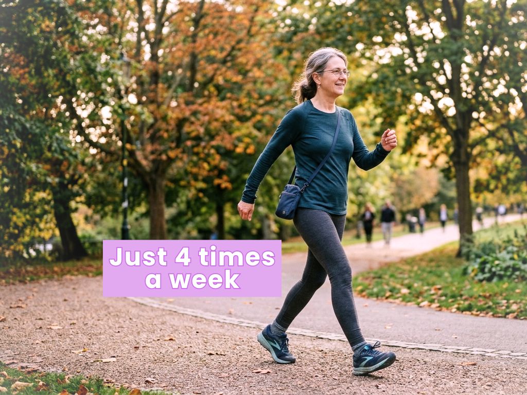 Japanese walking - just 4 times a week