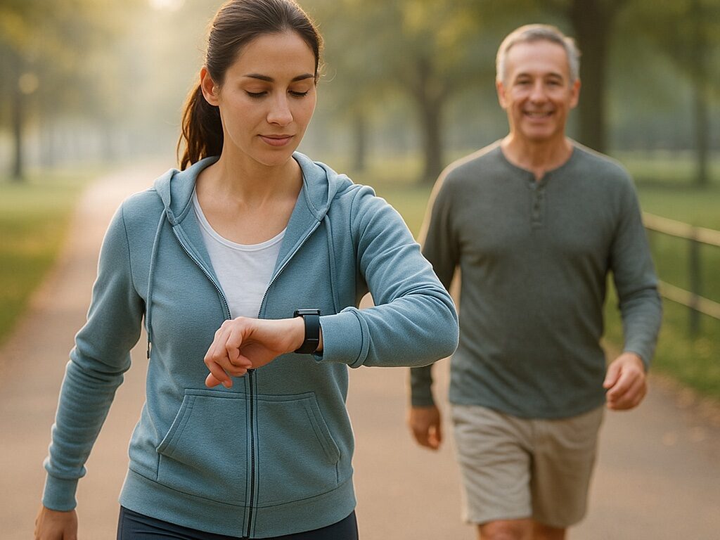 Japanese Walking couple